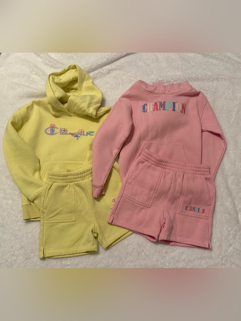 Champion Hoodie and Short Sets